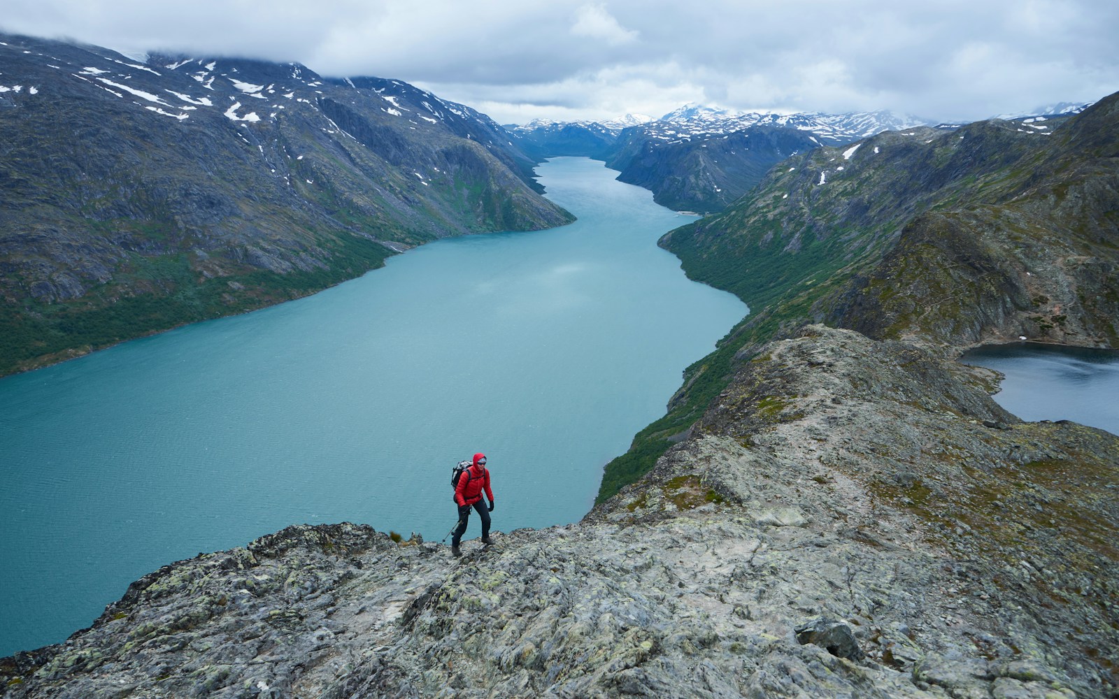 Crossing Norway's Besseggen Ridge in Jotunheimen