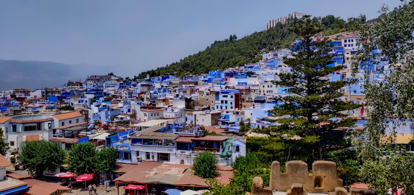 A guesthouse riad in the blue lanes of Chefchaouen