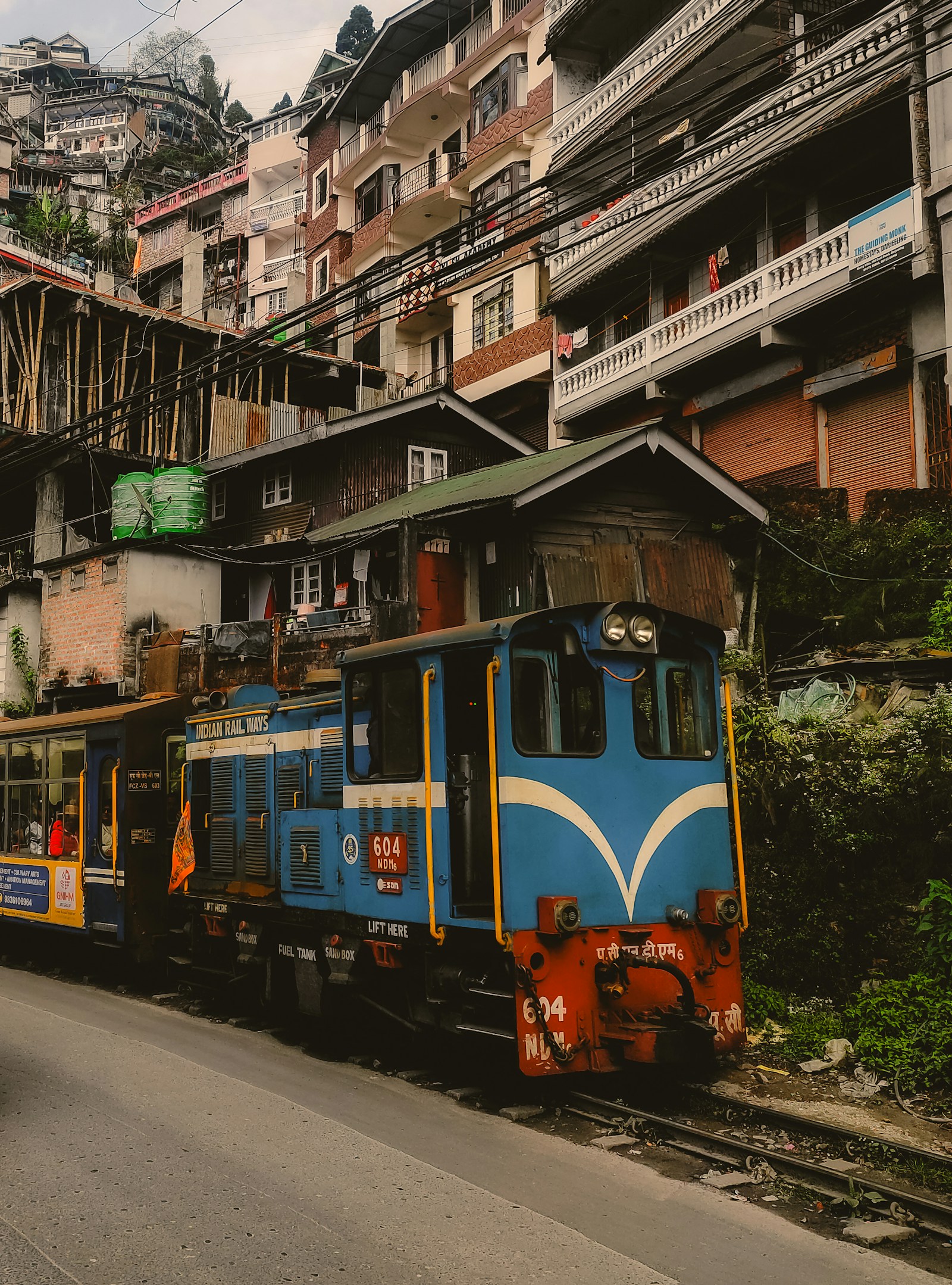 Riding the Darjeeling Himalayan Railway's toy train
