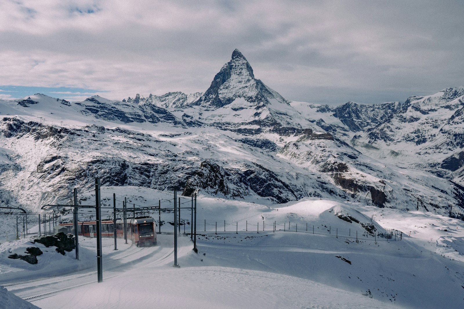 The Gornergrat Railway, Zermatt to the foot of the Matterhorn