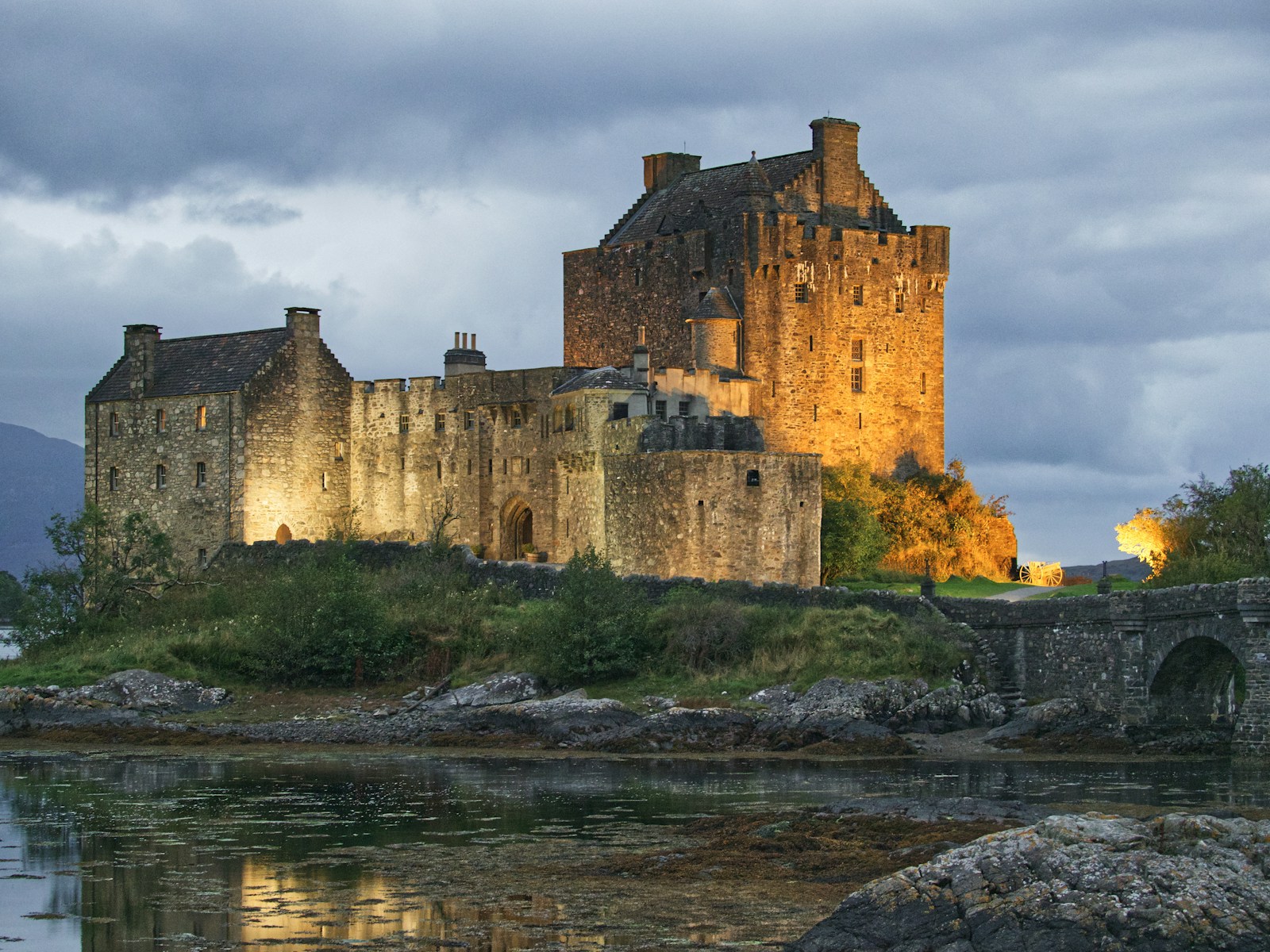 A night in a Scottish Highlands castle hotel