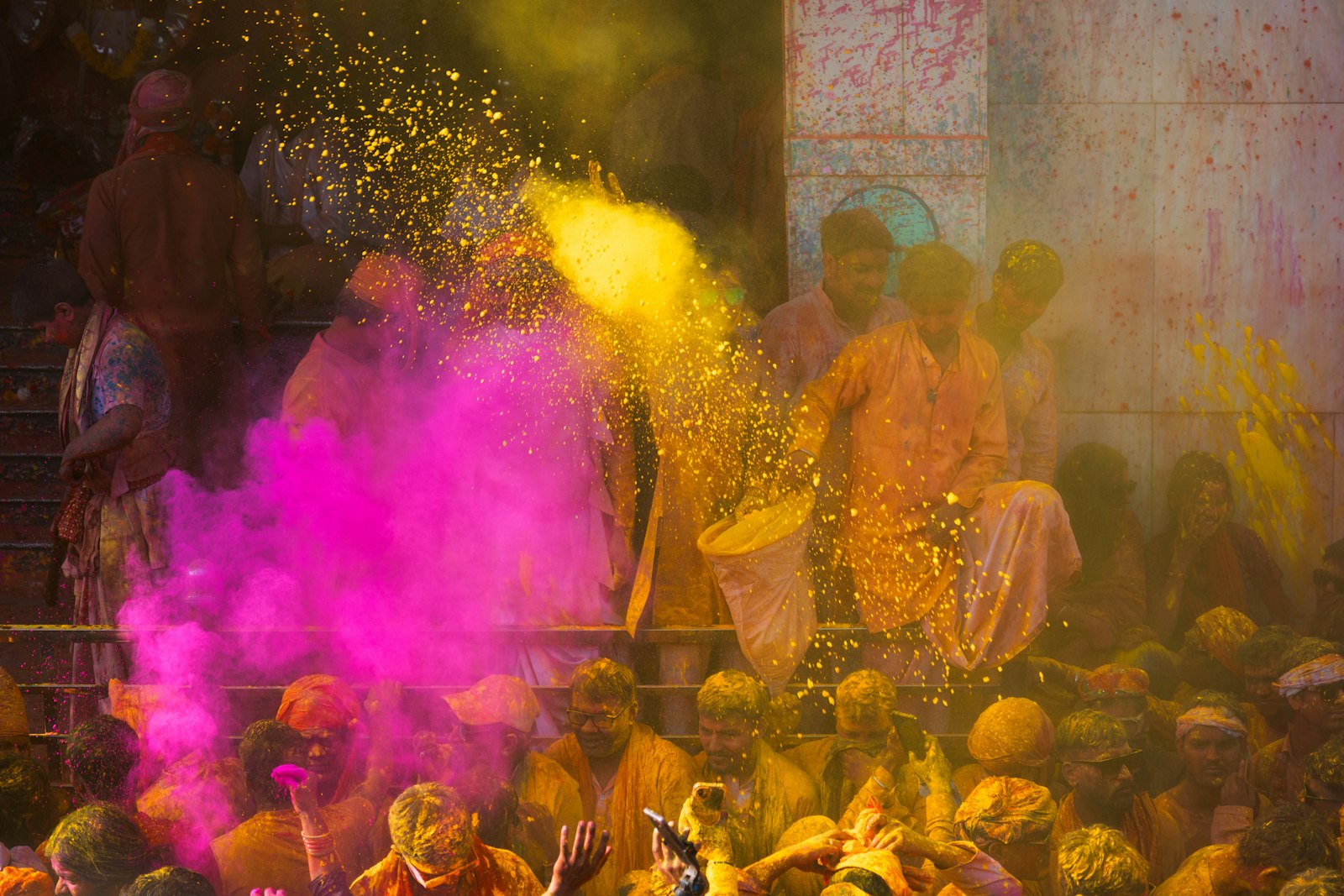 Holi in Vrindavan, the festival of color at its source