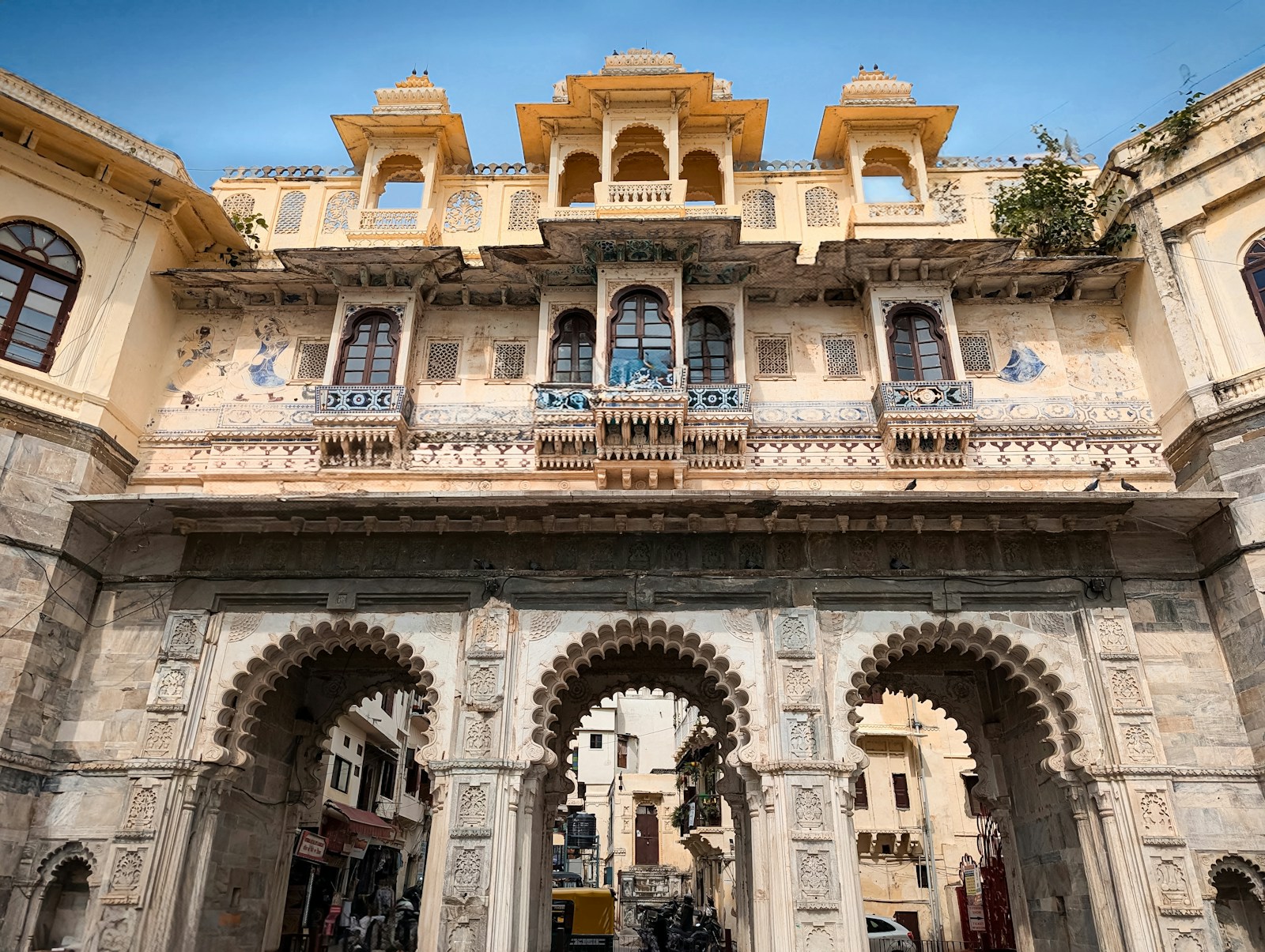 A converted haveli on the shores of Udaipur