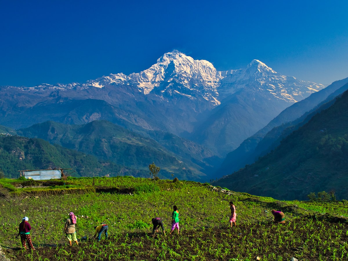 Annapurna Circuit and Poon Hill Panorama